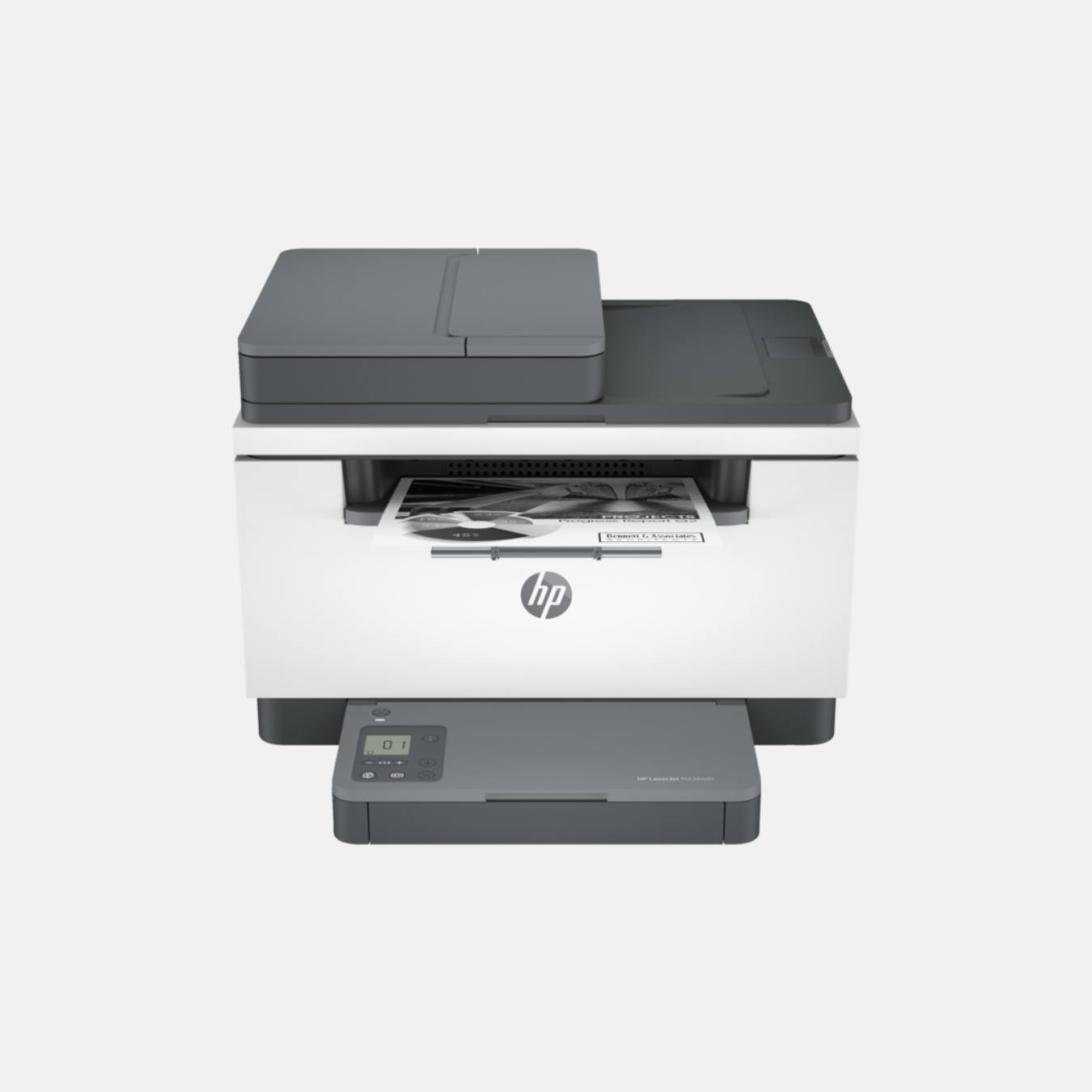 Hp Laser jet MFP 236sdn printer print, copy, scan.