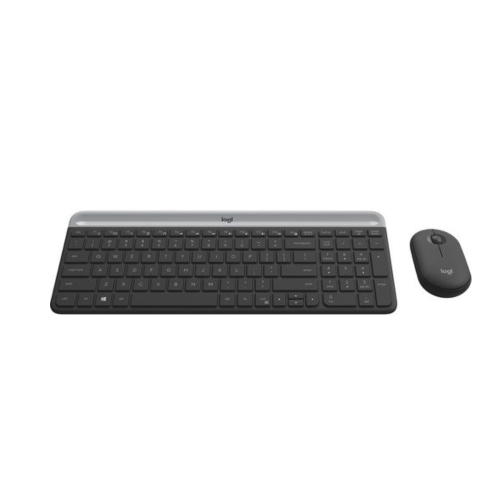 Logitech MK470 Slim Wireless Keyboard and Mouse Combo - Graphite